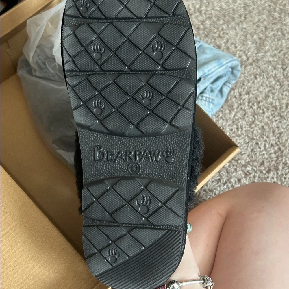 BearPaw Loki II Women's Slippers - Black - Picture 3 of 5